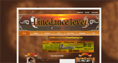 Desktop Screenshot of linedance4ever.de